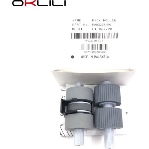 1SETX PA03338-K011 Pickup Pick Roller for Fujitsu fi-6750 fi-6750S fi-6770 fi-6670 fi-5750C fi-5650C fi-5750 fi-5650 fi-6670/A