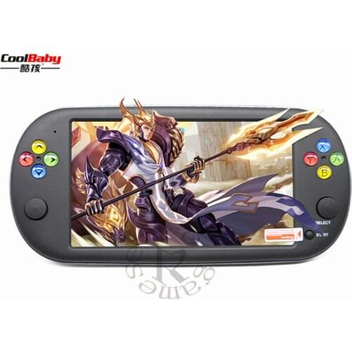 7 Inch Portable Game Console Built-in 1500 Games Handheld Game Player Retro Mini Console for neogeo/arcades/nes Video Games