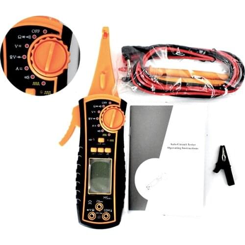 Acheheng Third Generation Multi-function Auto Car AC/DC Circuit Tester Multimeter Lamp LED Safety and Easily Repair Diagnostic