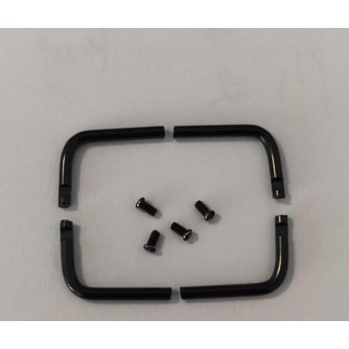 Watch accessories watch parts 316L Stainless steel black L shape connection watch band Install Watch strap