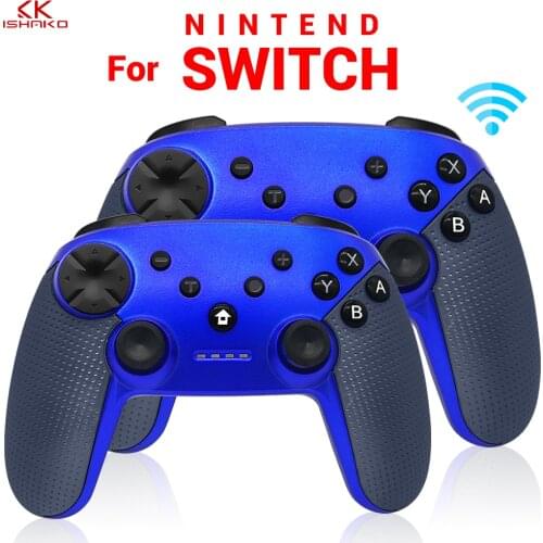 K ISHAKO 1Pcs/2 Pcs Wireless Gamepad for nintend switch controller Bluetooth Vibration Joystick Pro Controller Console