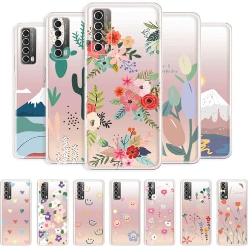 For Huawei P Smart 2021 Case Transparent Case For Huawei P Smart 2021 Shockproof Back Cover on P Smart 2021 Clear TPU Phone Capa