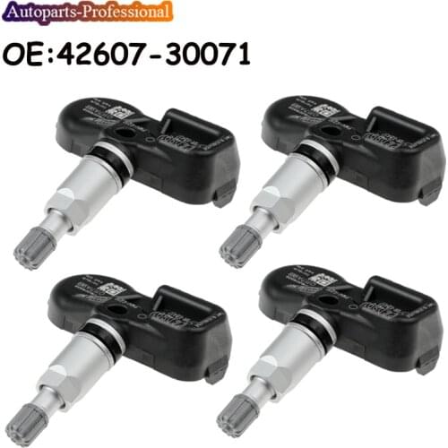 4 PCS TPMS Tire Pressure Sensor For Toyota Avalon Lexus CT ES GS GX IS LC LS LX NX RC 4260730071 42607-30071 PMV-C210 PMVC210