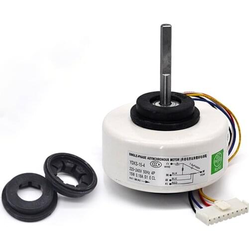 YDKS-15-4 Air Conditioning Fan Motor Single-phase Asynchronous Fan Motor for Media Indoor Air Conditioning Parts