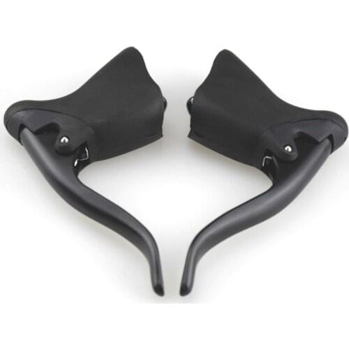 Bend Aluminum Alloy Brake Lever Road Bike Brake Handle Brake Device Disc V Brake Universal