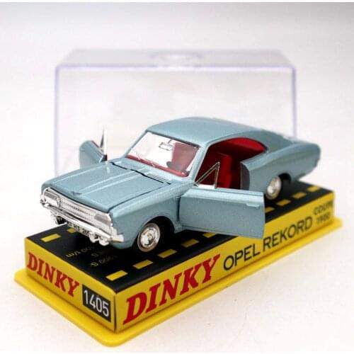 1:43 Atlas Dinky Toys 1405 Opel Pekord Coupe 1900 Diecast Models Car Auto gift Collection