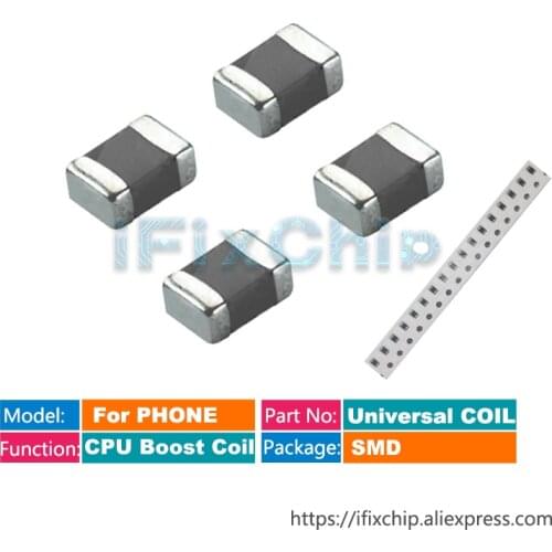 For iPhone X/XS/MAX/6s/6SP/7/7P/8/8 Plus Mainboard Maintenance around CPU Boost Coil Universal Small Inductance Boost Capacitor