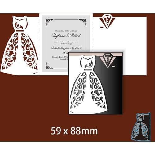 Wedding Card Decor Covering Cutting Metal Dies New Stencils DIY Scrap booking Paper Cards Craft Making Craft Decoration