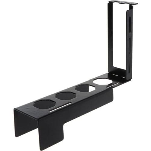 DIY Metal Graphics Card Bracket Riser Fixed Vertical ATX Case PCI-E 16x x16 Internal Brackets Holder Stent Stand