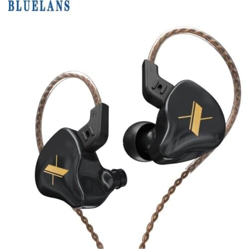 KZ EDX In-Ear Headphones Customized With Wheat Wire Control Mobile Phone Computer Games Sports Fashion Trend Music Headphones