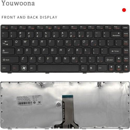 New Original Laptop Keyboard For Lenovo B4301A B4302A B4303A B4305A B4307A B490 B470