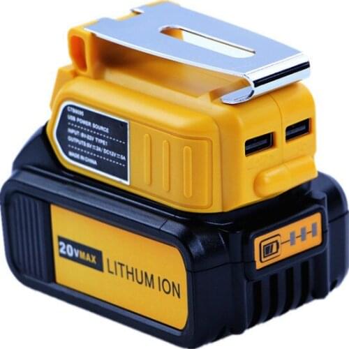 Newest Converter Adapter USB Charger For DeWalt output 12V 5A high quality