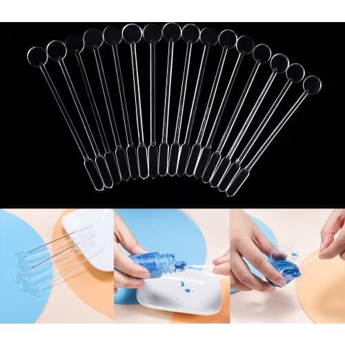 10/20/50/100Pcs Plastic Stirring Stick Dispensing Resin Powder Spoon Mix Rod For DIY UV Epoxy Resin Mold Jewelry Making Tools
