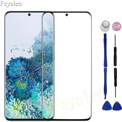 Front Panel For Samsung Galaxy S20 Plus Touch Screen Sensor LCD Display Digitizer Replacement For Samsung Galaxy S20 Ultra LTE