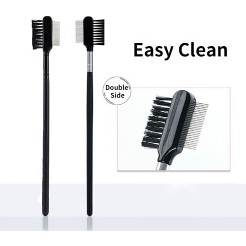 Pet Eye Comb Brush Tear Stain Remover Comb Eye Grooming Brush Double-Sided Head for Small Cat Dog Removing Crust Mucus Wholesale
