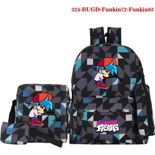 Friday Night Funkin Womens Backpack Kawaii Backpack Travel Bag Student Backpacks Girls Schoolbag Friday Night Funkin Pencil Bag
