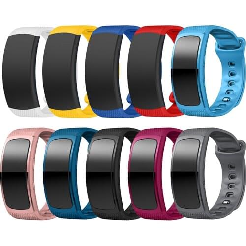 For Samsung Gear Fit 2 Pro SM-R360 Watch Band Compatible For Samsung Gear Fit 2 Pro Strap Silicone Fitness Watch Band 95+88mm
