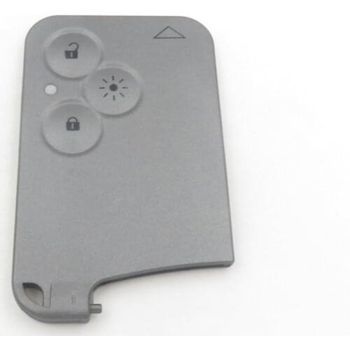 Folding Car Remote Smart Key Replacement Case FOB Shell Case With 3 buttons For Renault Laguna Espace NO LOGO