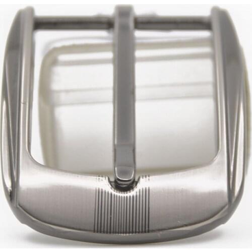 DIY Replacement Mens Solid Leather Craft Buckle 35/40 mm Silver Metal Pin Buckle High Quality Waistband Buckle Belt Accessories