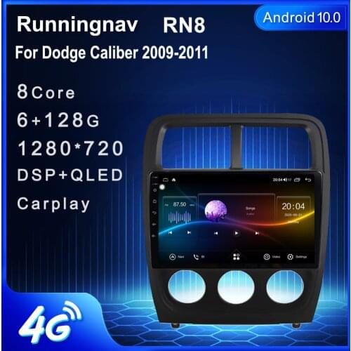 Android 10.1 For Dodge Caliber 2009 2010 2011 Multimedia Stereo Car DVD Player Navigation GPS Radio