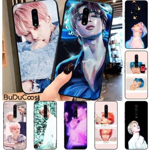 Riccu Park Jimin Kpop DIY Painted Bling Phone Case for RedMi 5 5plus 6 Pro 6A S2 4X GO 7A 8A 7 8 9 K20 case