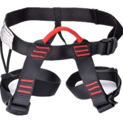 Half Body Climbing Harness Waist Safety Harness for Mountaineering Rock Climbing Rappelling Tree Climbing Strap