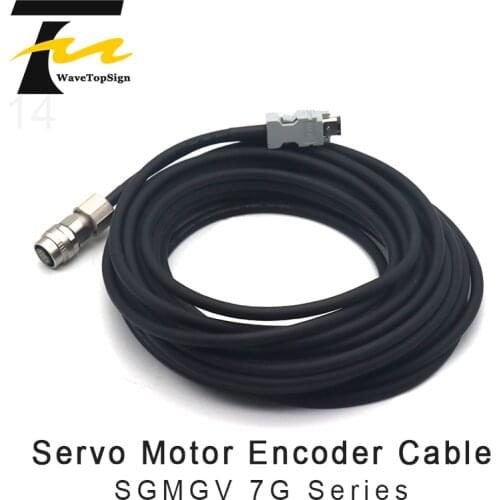 Servo Motor Encoder Cable SGMGV 7G Series JZSP-CVP01-10-E 2M 3M 5M 8M 10M 12M 15M