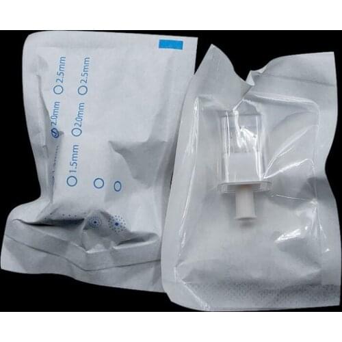10pcs/lot Water mesotherapy Disposable Needles Cartridge for 3D Crystal Manual Injection 5 Pins Head Tips Accessories