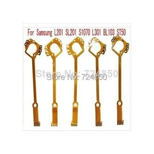 NEW Digital Camera Parts for Samsung L201 L301 S1070 ST45 ST50 PL100 Shutter Flex Cable