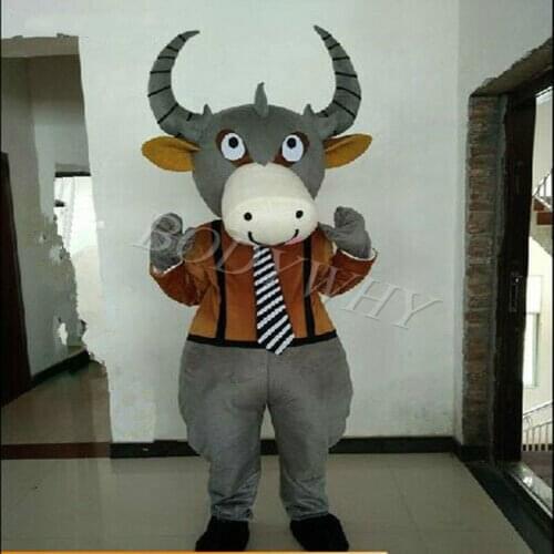 New Best-selling Christmas Party Cartoon Cow Cosplay Costume Halloween Birthday Party Advertising Parade Adult Use Outdoor Set