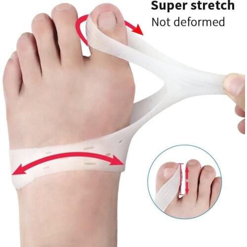 Bunion Protector Feet Care Orthotics Thumb Straightener Hallux Valgus Corrector Orthopedic Big Toe Separator Pedicure Tools