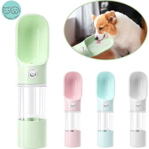 Portable Pet Dog Water Bottle Drinking Bowl Puppy Outdoor Travel Water Food Storage Dispenser Feeder For Small Large Dogs