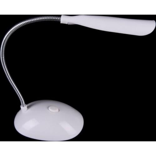 Portable 4 LED Reading Eye Protection Desk Lamp Adjustable Brightness Rechargeable Desk Table Lamp Light with Clip Touch Switch