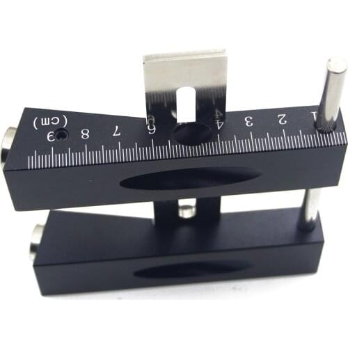 Professional Adjustable Punch Locator Guide Positioner Tool Jig Woodworking Tools Dual-hole Positioning Puncher Set Drilling