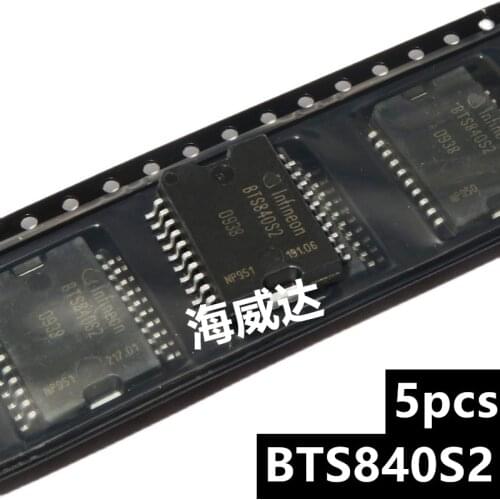 Brand new original BTS840S2 power switch drive computer board BCM right turn signal control chip 5pcs/lot