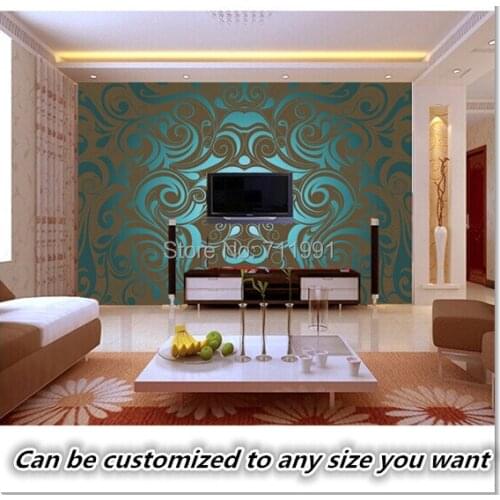 Custom vintage wallpaper,3D art swirl liquid wallpaper for the living room TV backdrop bedroom wallpaper PVC wallpaper