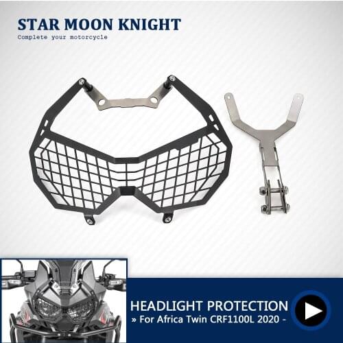 Motorcycle Headlight Protector Grille Guard Cover Protection Grill For Honda Africa Twin CRF1100L CRF 1100 L1 CRF 1100 L 2020