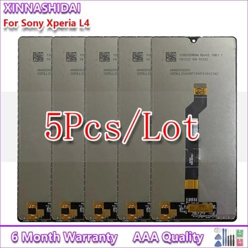 5PCS For Sony Xperia L4 LCD Display Touch Screen Digitizer Assembly Display Replacement For Sony L4 LCD