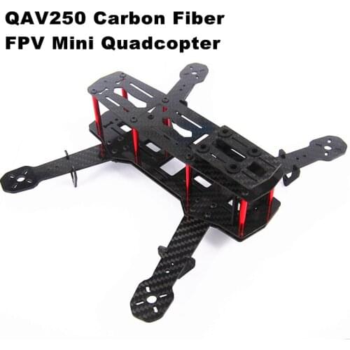 QAV250 Carbon Fiber Mini ZMR250 FPV Quadcopter Frame Unassembled