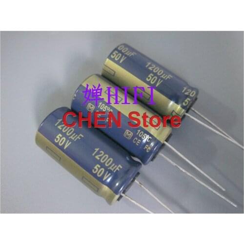 10PCS Matsushita FC 50V 2200UF 1000UF 220UF 330UF 680UF 560UF 1200UF Electrolytic Capacitor CE fc 50V1000UF 2200UF/50V 50v220uf