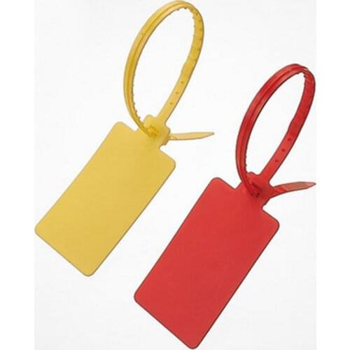 20pcs 400mm Cable tightener Ties Seal Plastic security wire seals identification cable tie Tanker seal fo antenna