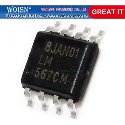 5pcs/lot LM567CMX LM567CM LM567 SOP-8 new and original IC In Stock