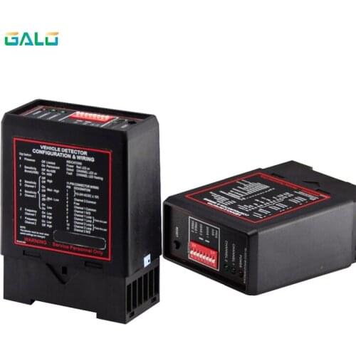 Auto Control Car park boom barrier wireless loop detectors inductive vehicle loop detector/ loop sensor For Access Barriers Gate