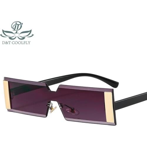 D&T 2021 New Fashion Rectangle Sunglasses Women Men PC Frame Lens Leopard Style Brand Designer Luxury Square Sun Glasses UV400