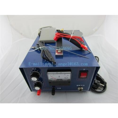 Diy oo 220V Pulse Sparkle Spot Welder 400W Jewelry Welding Machine Gold Silver Platinum Weder