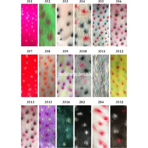 Rabbit fur color jacquard imitation rabbit fur felt cloth,160cm*91cm(one yard)/PCS