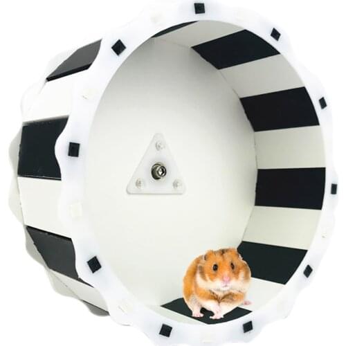 Hamster Wheel Non-Slip Silent Running Wheel Small Animals Exercise Tool Chinchilla Hedgehog Cage Supplies Hamster Accessories