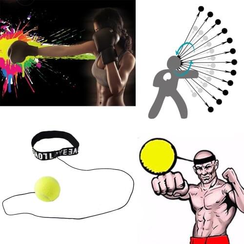 Fighting Ball Boxing Equipment Head Band for Reflex Speed Training