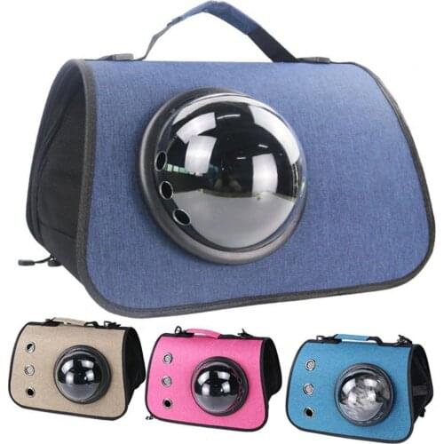 Portable Pet Carrier Foldable Lightweight Oxford Cloth Pet Travel Portable Carrier Bag for Pet Small Animals Dogs Cats Supplies