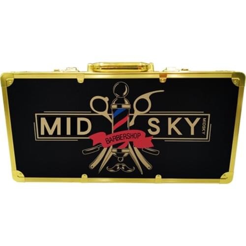 Professional Hairdressing Tool Box Multi-Functional Barber Salon Stylist Hair Cutting Tool Storage Organizer Case with Lock